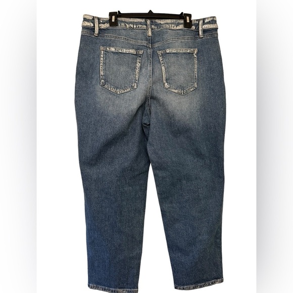 Edgely  Distressed Slim Straight Ankle Jeans - Picture 2 of 9